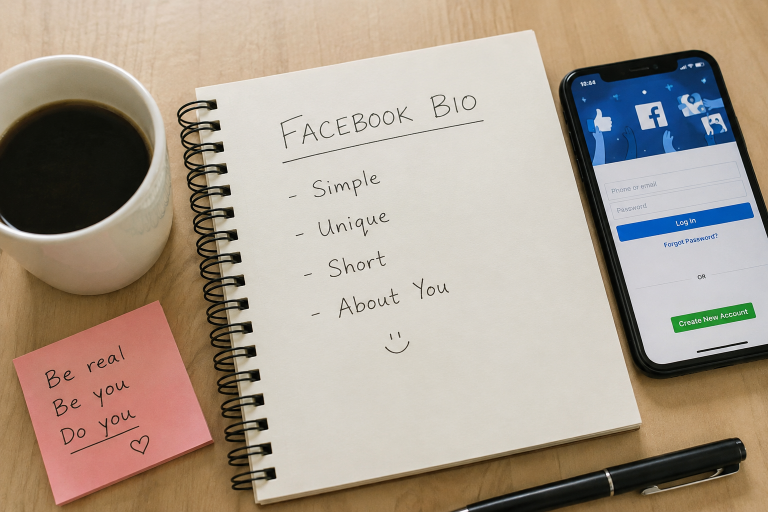 short bio for Facebook