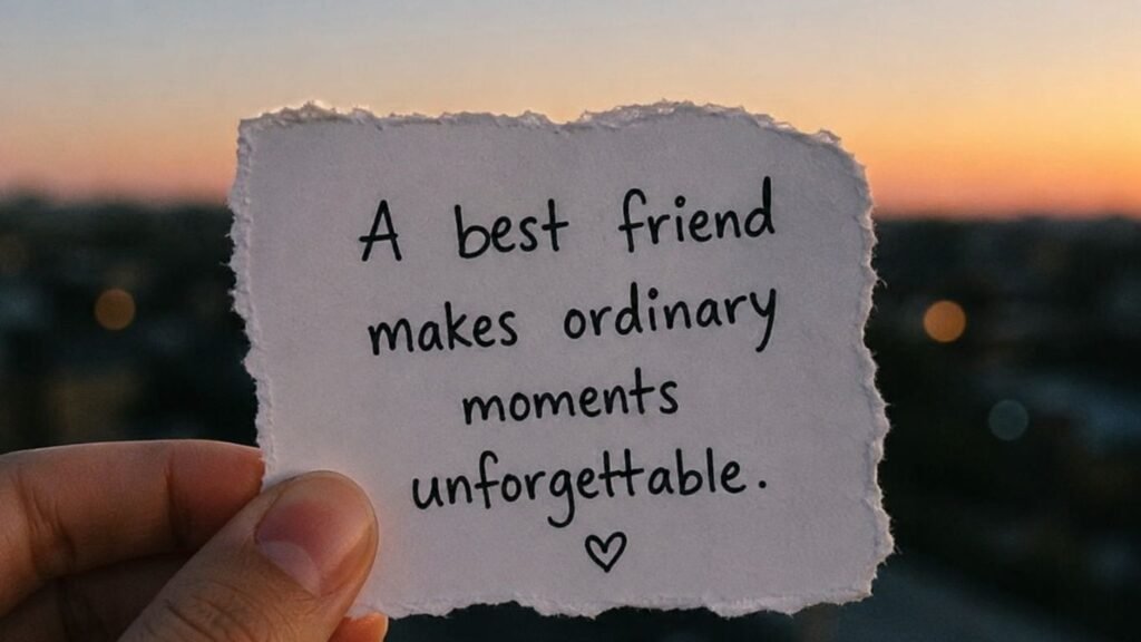 One line quotes for best friend