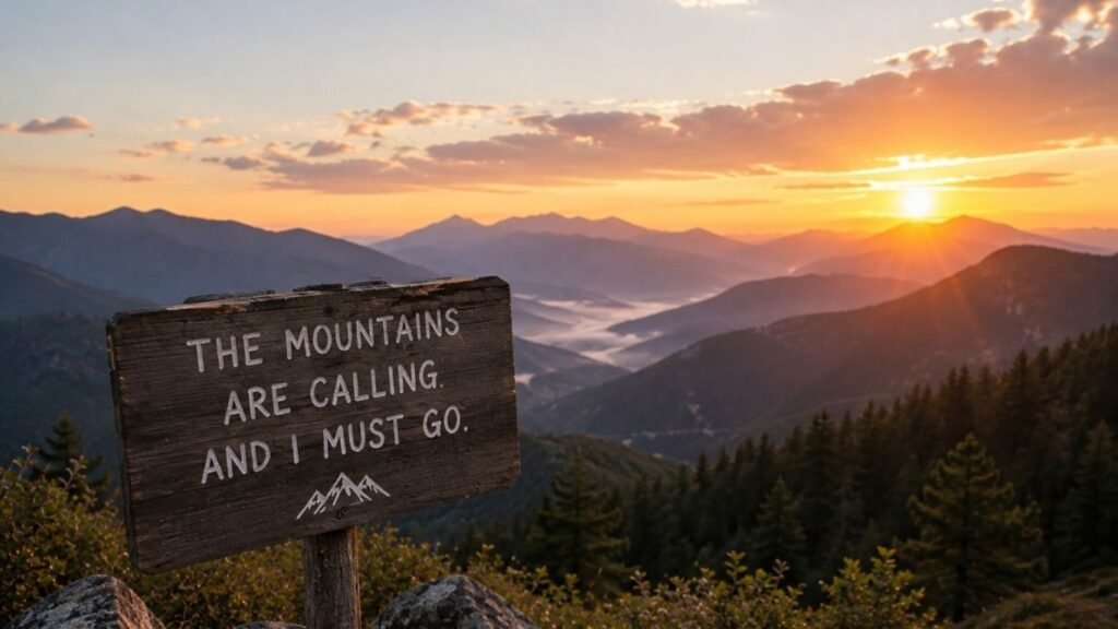 mountain view captions for Instagram